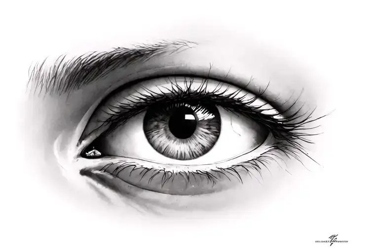 Eye Portrait Looking