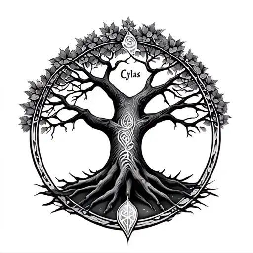 The Name Cylas In The Tree Of Life Intertwined