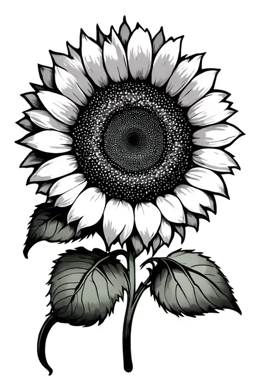 Sunflower And The Sun