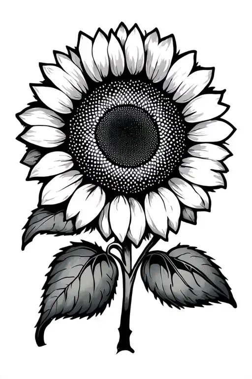 The Sun And Sunflower