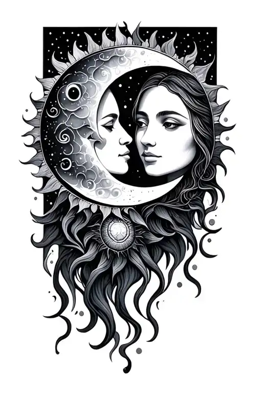 Sun And Moon Couple