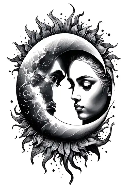 Sun And Moon Couple