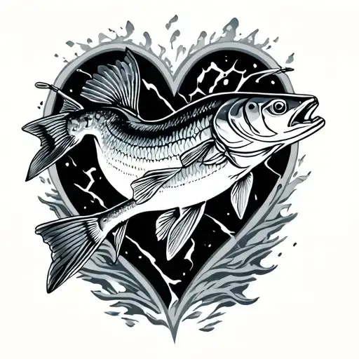 Pike Fishing Broken Heart Virgo