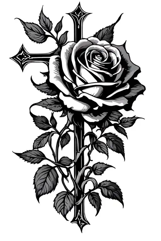 Date 03 06 47 - 15 06 23 Incorporated In Rose And A Cross