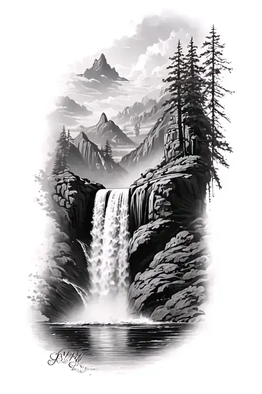 Realism Waterfall