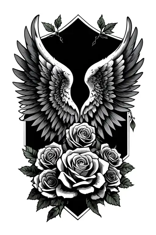 Wings And Roses