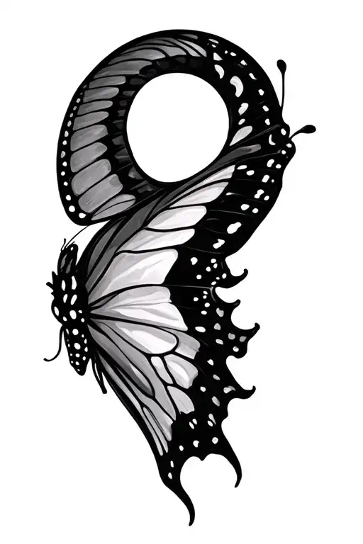 Semi Colon Butterfly