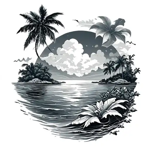 Sea Tattoo Hawaii Islands