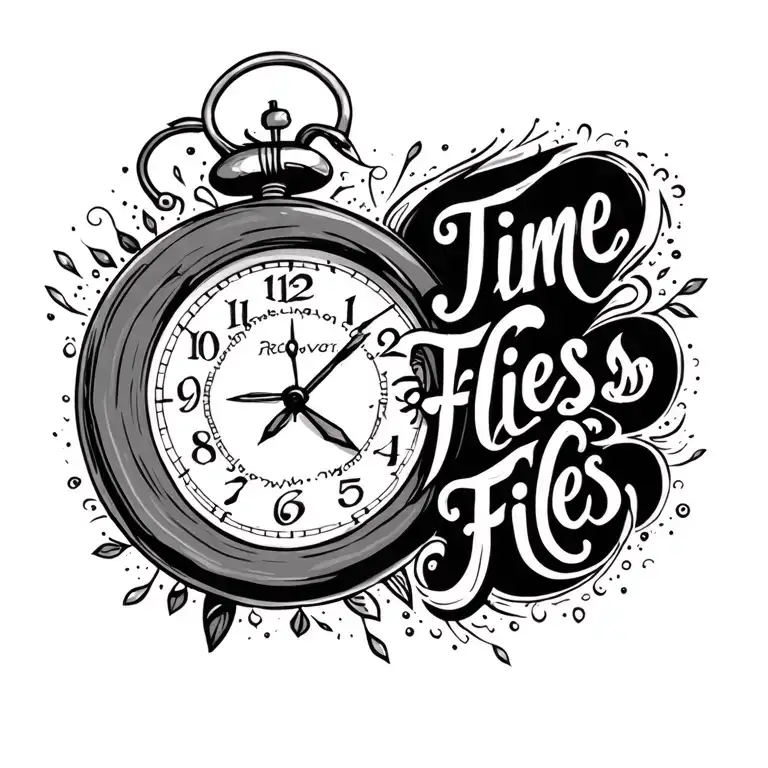 Time Flies Quote