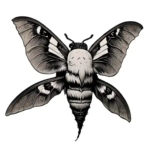 Death Head Hawk Moth