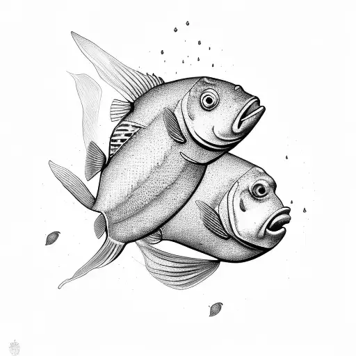 Fish And Tree Blended