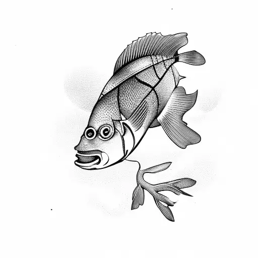 Fish And Tree Blended