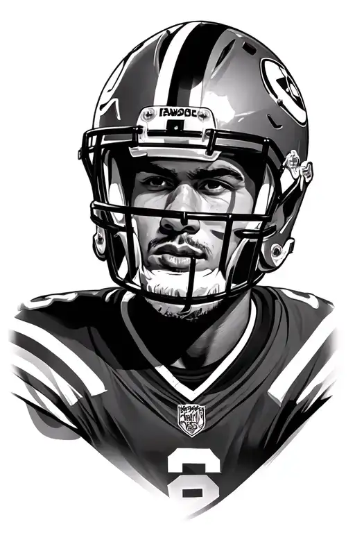 Tatoo Football Player