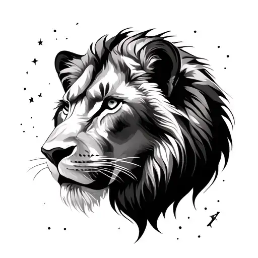 Minimalist Leo Constellation