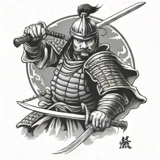 Japanese Samurai Warrior