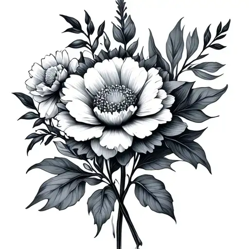 April Birth Flower Bouquet