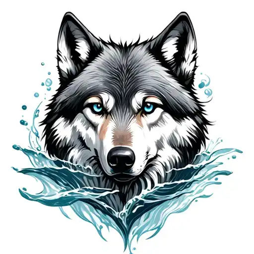 Ocean And Wolf Head
