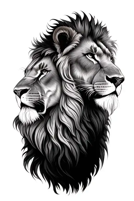Lion And Lioness