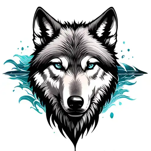 Ocean And Wolf Head