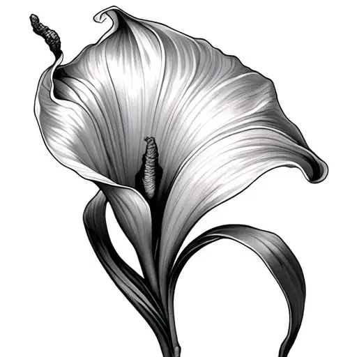 Calla Lily Woth Blake As The Stem