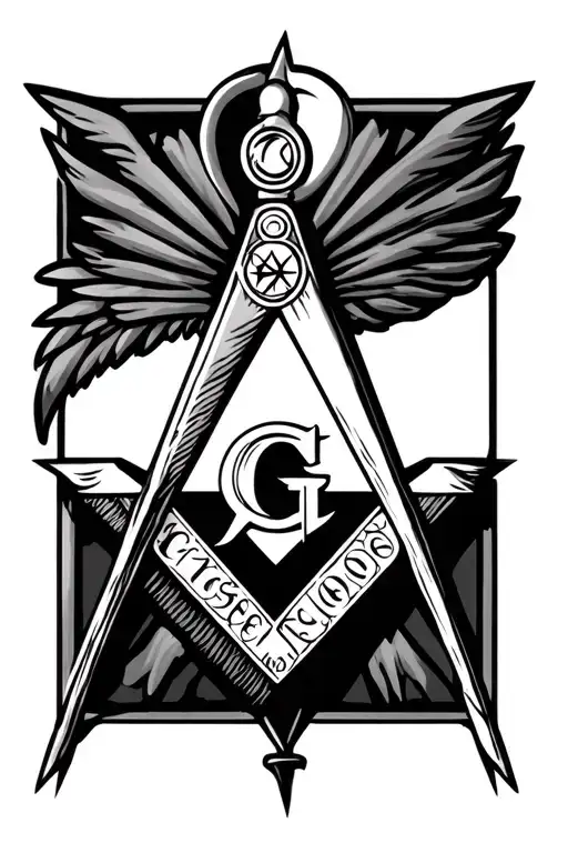 Freemasonry Square And Compass