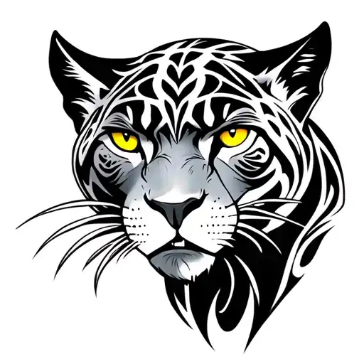 Panther Armour Yellow Eyes Celtic