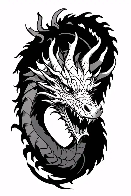 Dragon Involving The Arm