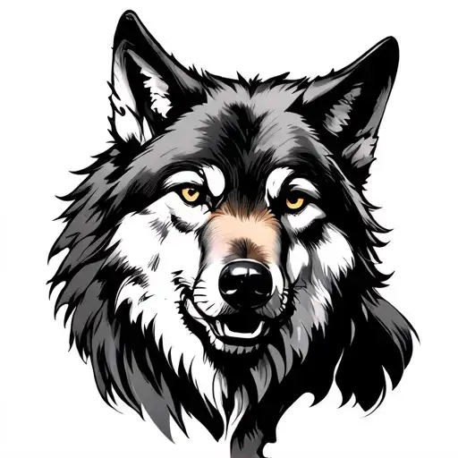 Human That Punches A Wolf