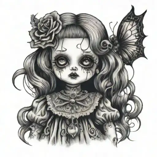 A Creepy Doll Possessed By A Female Spirit