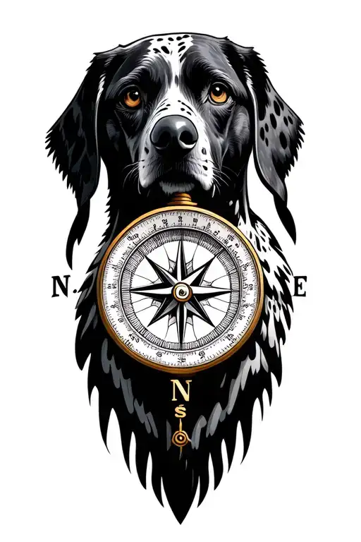 Eagle Mountains Dalmatian Compass