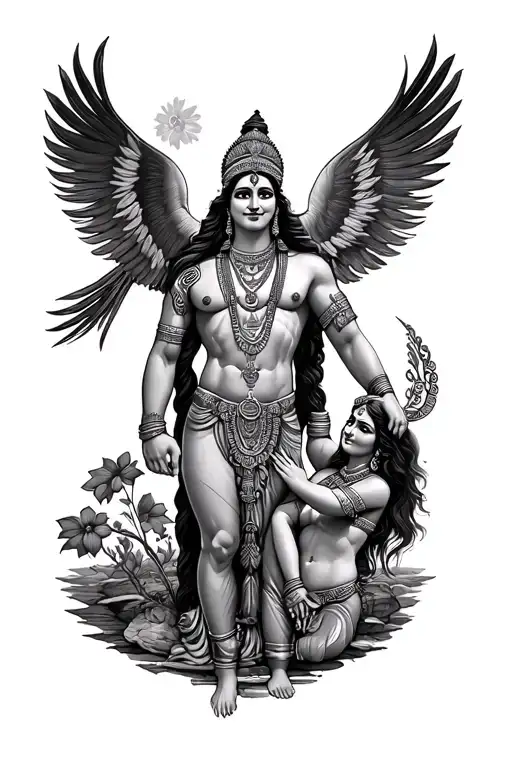 Mom And Dad Showed As Indian Gods Olympus