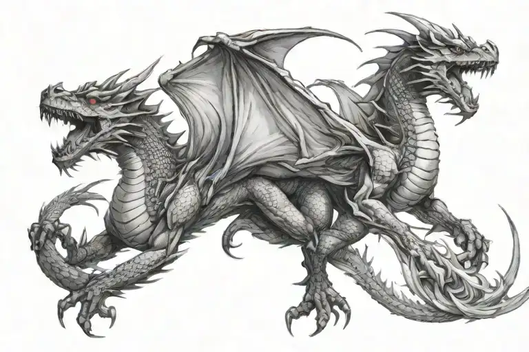 Dragon Fight Scene