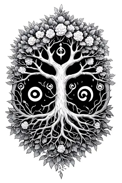 Tree Of Life Gemini Symbol