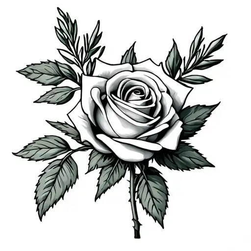 Rose With The Name Rosemary Branch