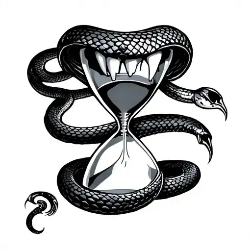 Snake Tooth Hourglass
