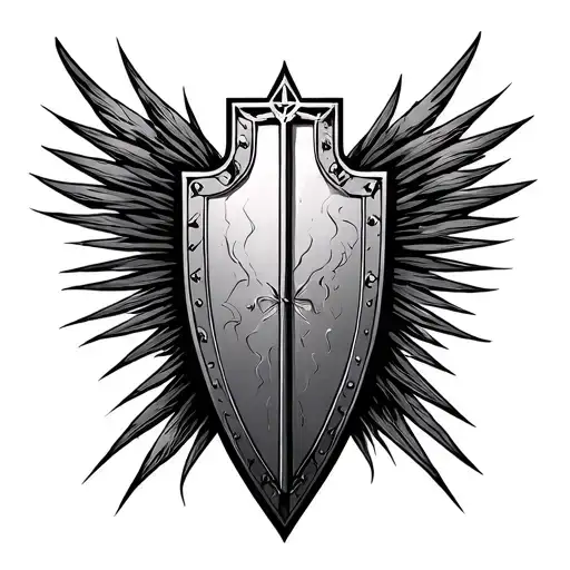 God's Shield Of Faith - Rectangle Shape