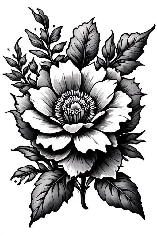 Western Tooling Flower