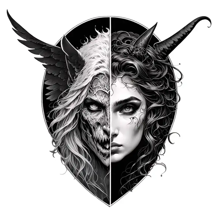 Half Angel Half Devil