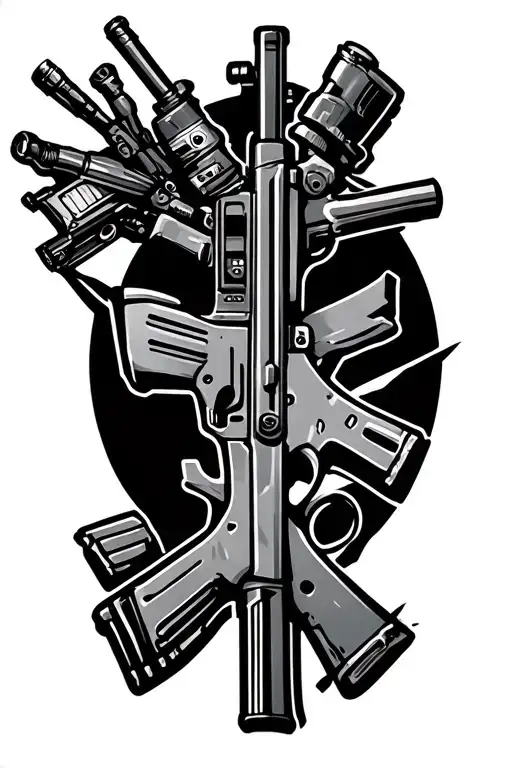 Sniper Rifle Leaning