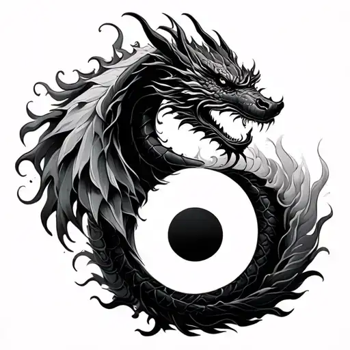 Yin Yang Dragon