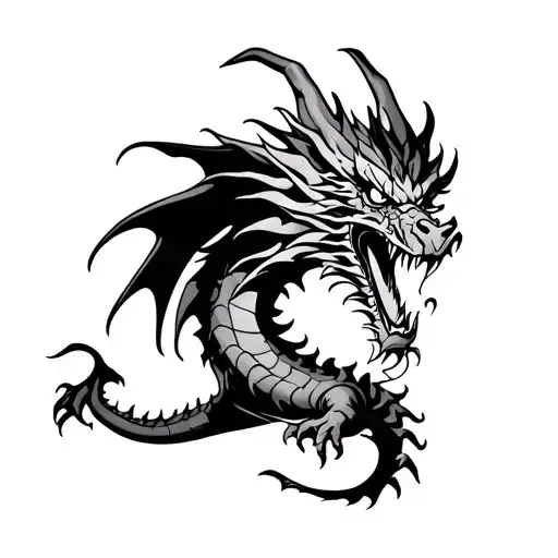 Dragon Breathing Fire