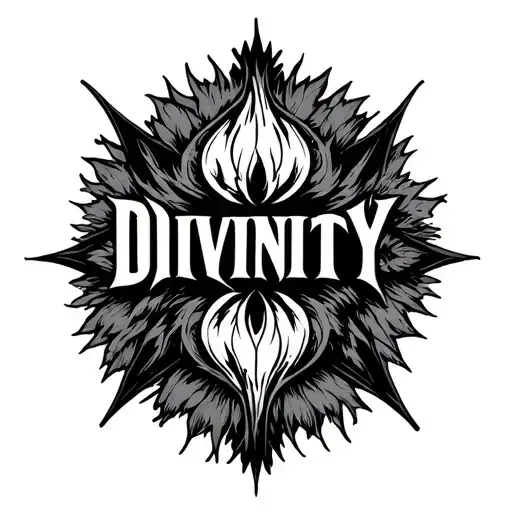 Divinity Distortion In Lettering