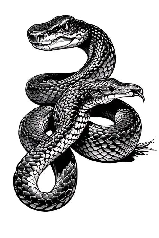 Western Diamondback Rattle Snake Scales