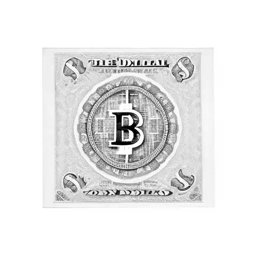 Dollar Bill With The Word Power In It