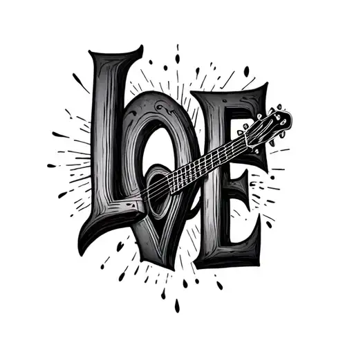 Love Written Out Of Guitar Strings