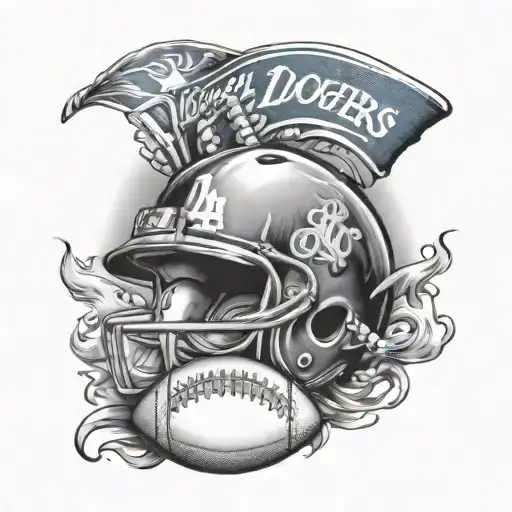 Dodgers Colts Football Baseball