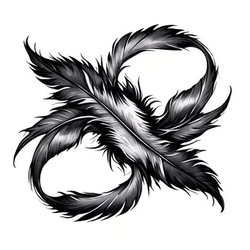 Infinity Feather