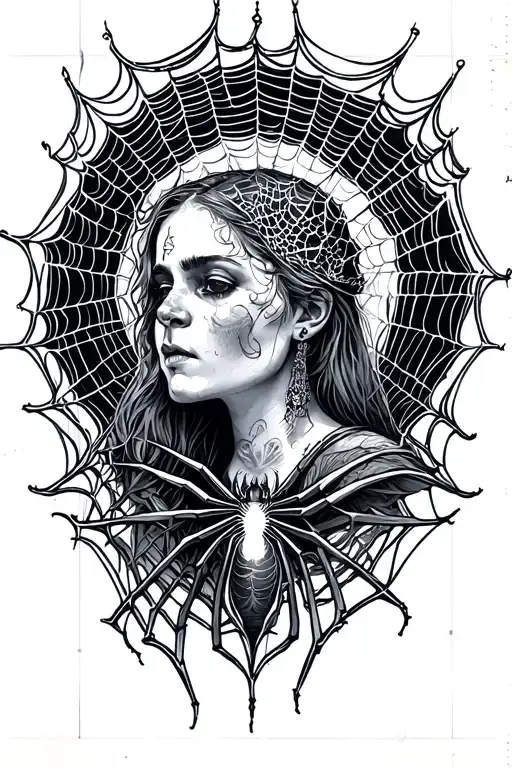 Spider Webs And A Tapestry Of A Storyteller