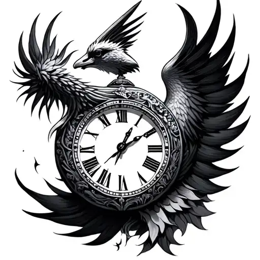 Phonix Whit A Clock