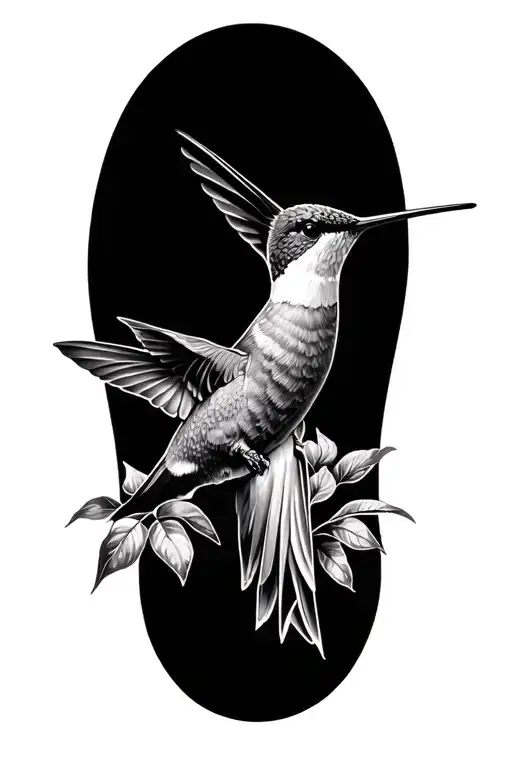 Hummingbird Hovering